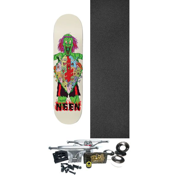 Deathwish Skateboards Neen Williams Nightmare City Skateboard Deck - 8" x 31.5" - Complete Skateboard Bundle